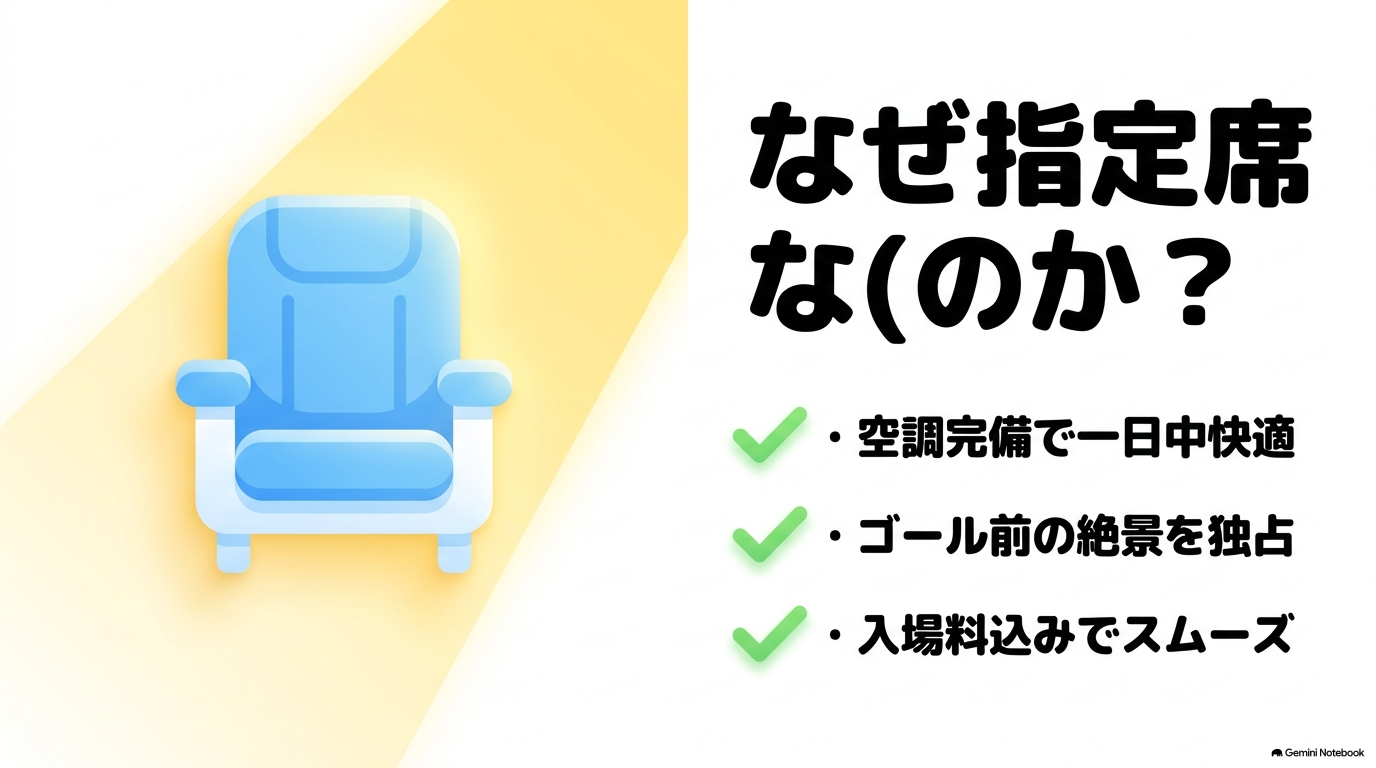空調完備や絶景など、東京競馬場で指定席を確保するメリット